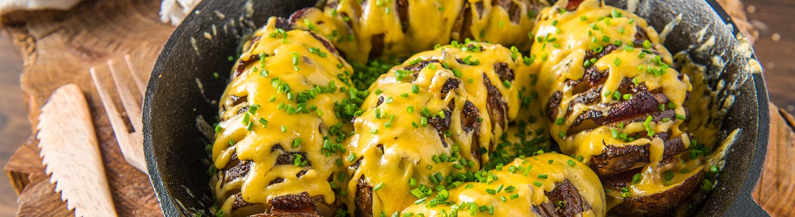Traeger Recipe – Roasted Hasselback Potatoes by Doug Scheiding