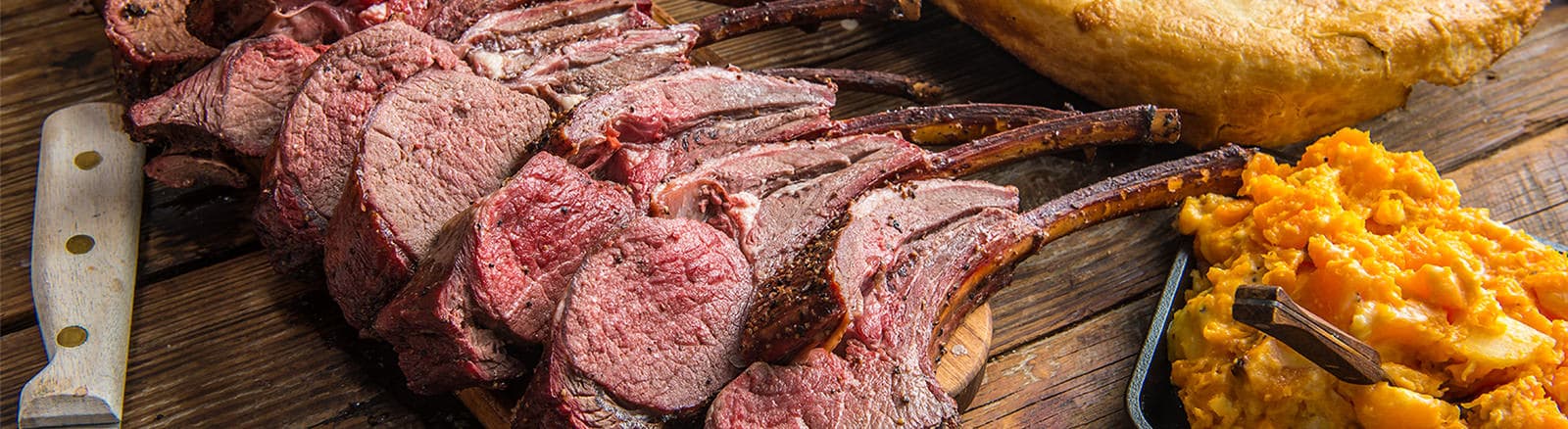 Traeger Recipe – Roasted Rack of Venison with Cranberry Sauce