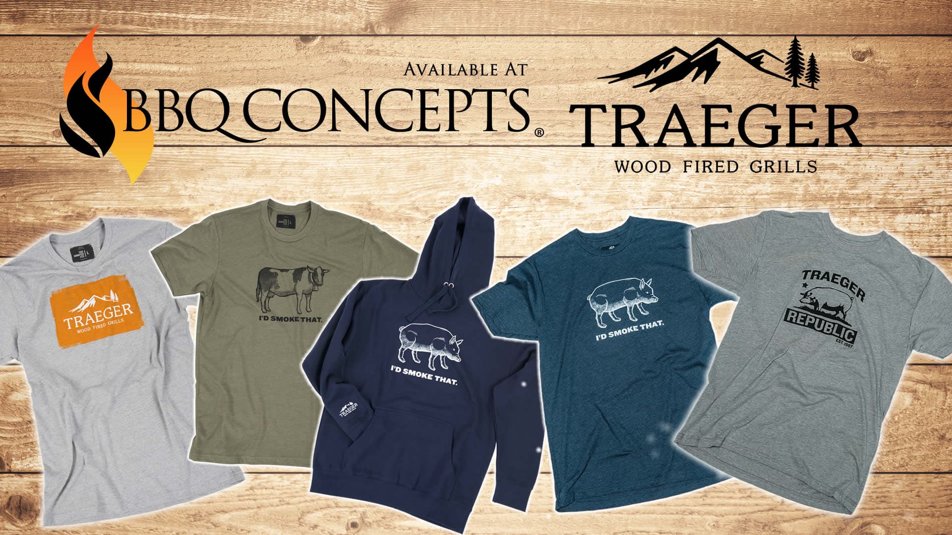 We’ve Got The Traeger Swag & Apparel Here At BBQ Concepts of Las Vegas!