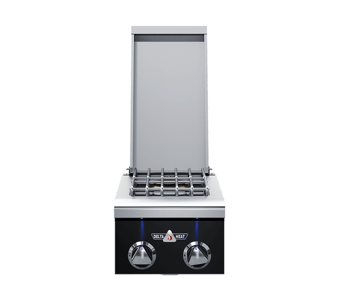 Delta Heat Double Side Burner - Black thumbnail 2