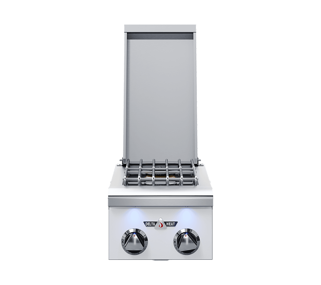 Delta Heat Double Side Burner - White thumbnail 3