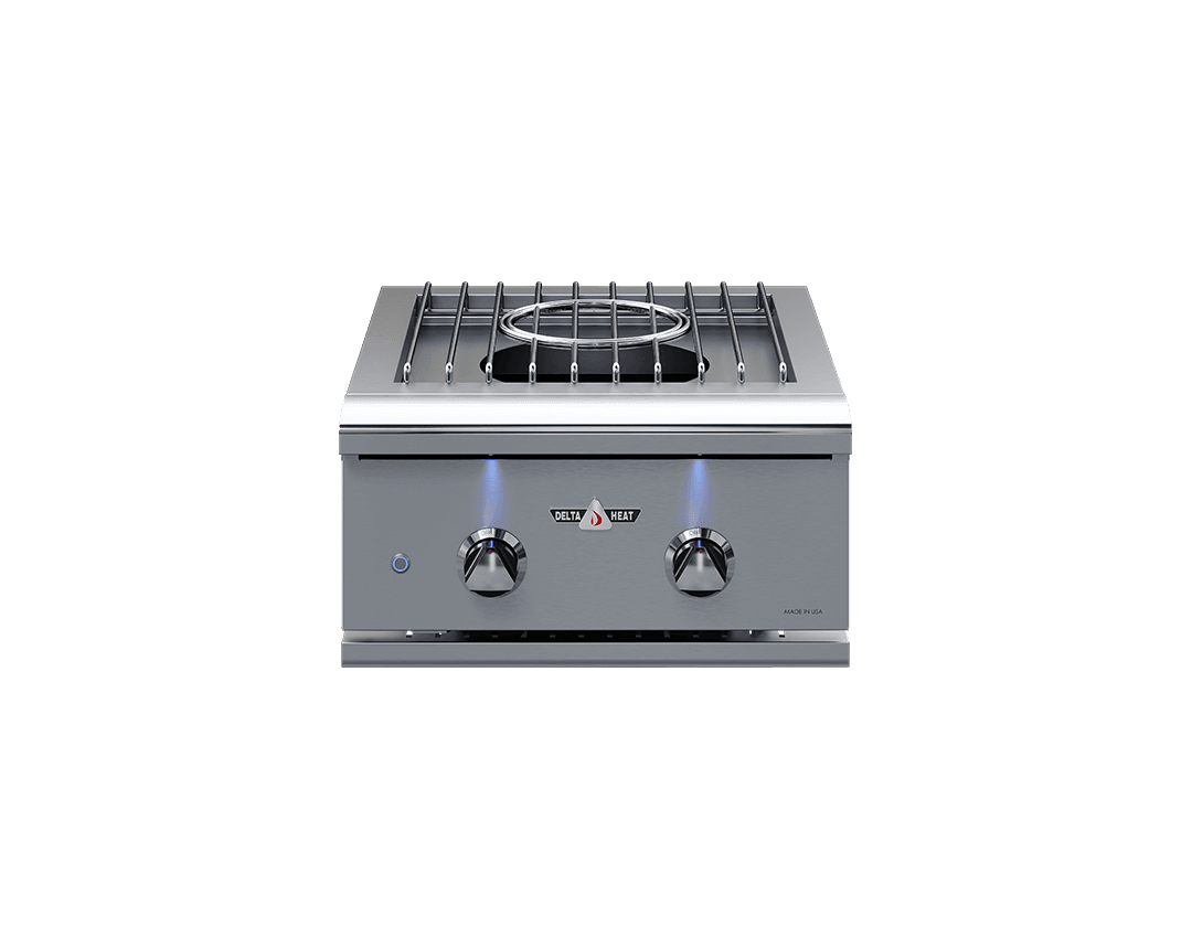 Delta Heat Power Burner - Black