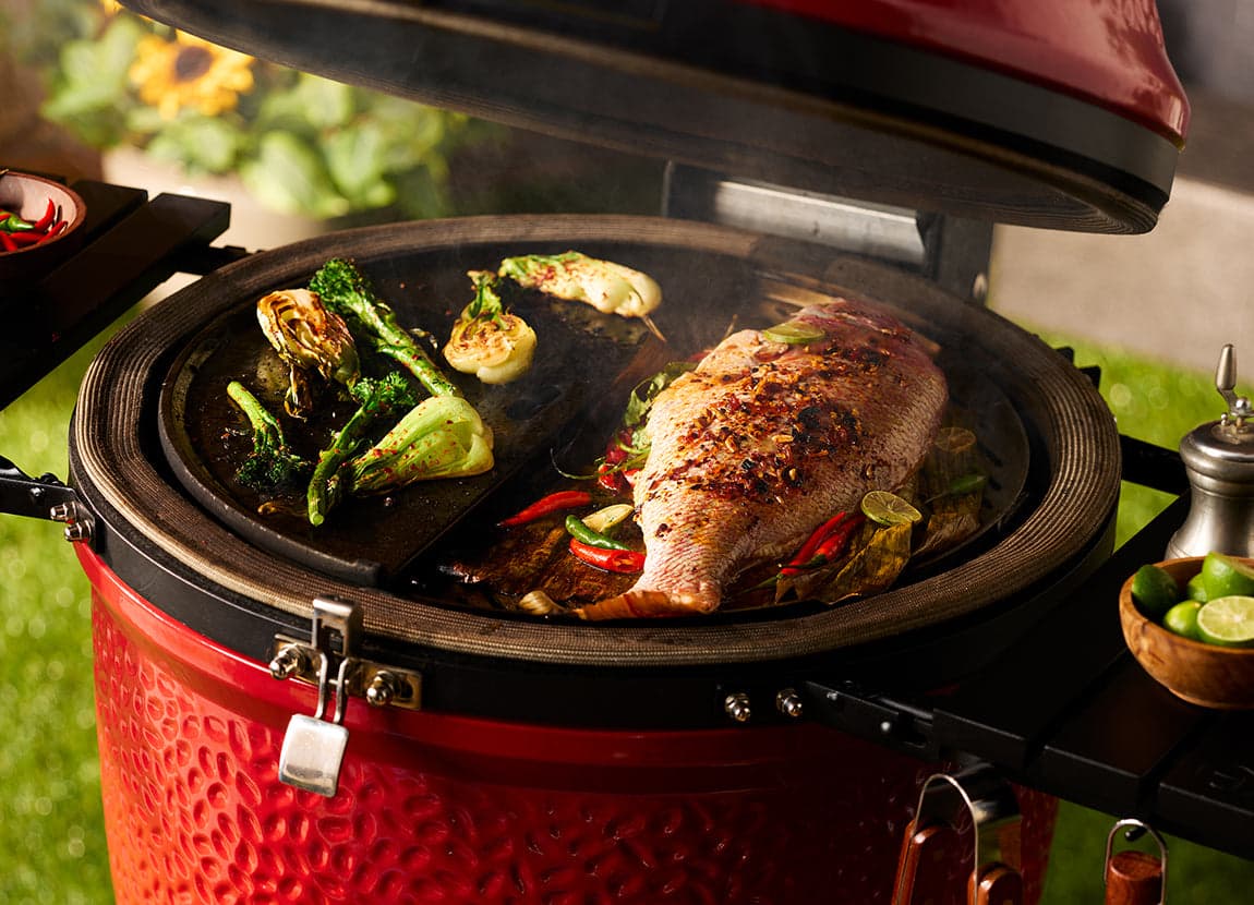 Kamado Joe Divide & Conquer Cooking Rack for Series I and II thumbnail 2