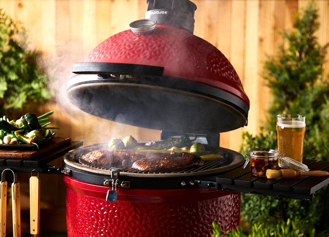 Kamado Joe Half-Moon Stainless Steel Cooking Grate thumbnail 2