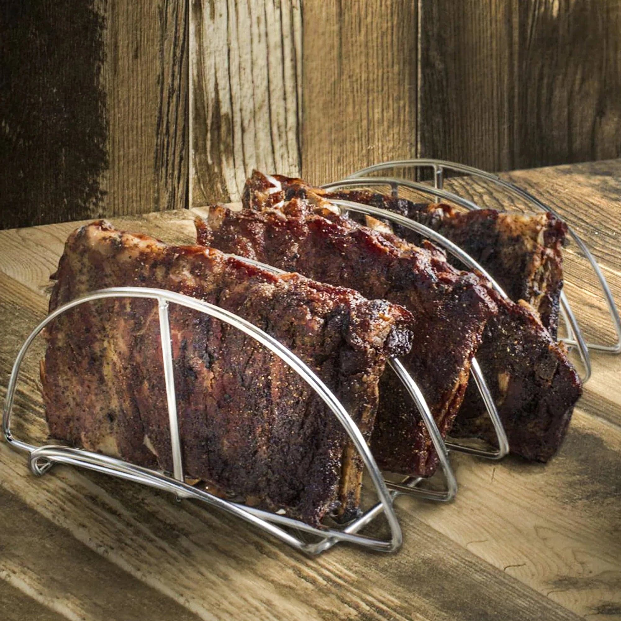Kamado Joe Stainless Steel Rib Rack thumbnail 2