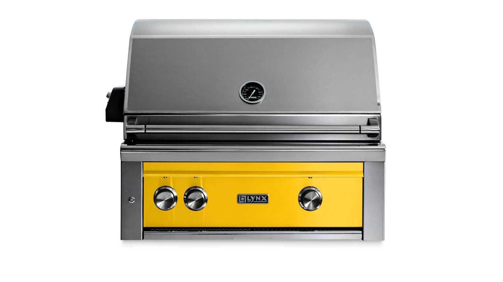 30” Professional Built in Grill with 1 Trident Infrared Burner and 1 Ceramic Burner and Rotisserie (L30TR) thumbnail 2