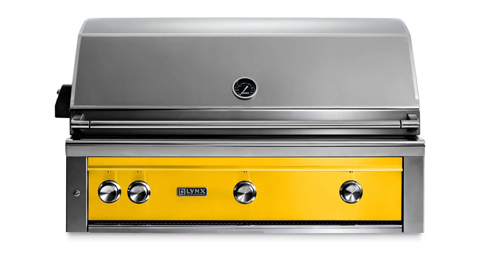 42" Professional Built in Grill with 1 Trident Infrared Burner and 2 Ceramic Burners and Rotisserie (L42TR) thumbnail 2