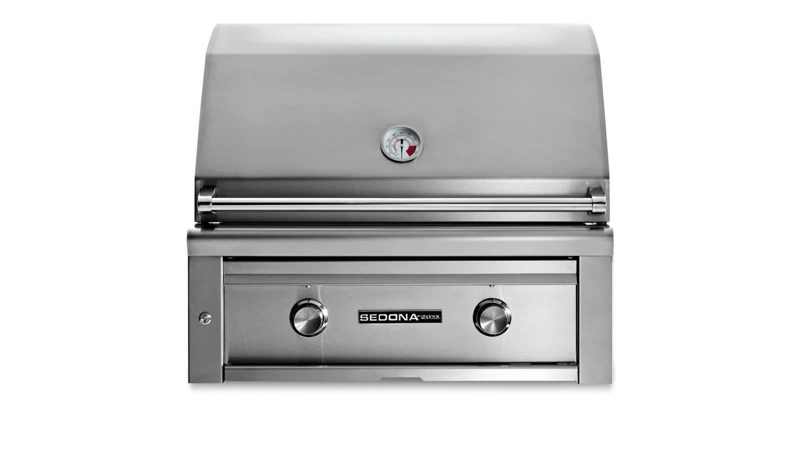 30" SEDONA BUILT-IN GRILL WITH 2 STAINLESS STEEL BURNERS (L501) thumbnail 2