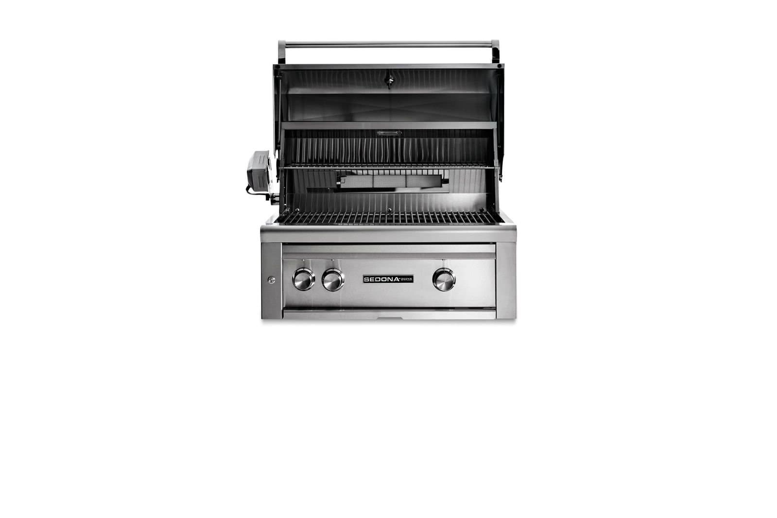 30" SEDONA BUILT-IN GRILL WITH ROTISSERIE, 1 PROSEAR INFRARED BURNER AND 1 STAINLESS STEEL BURNER (L501PSR) thumbnail 3