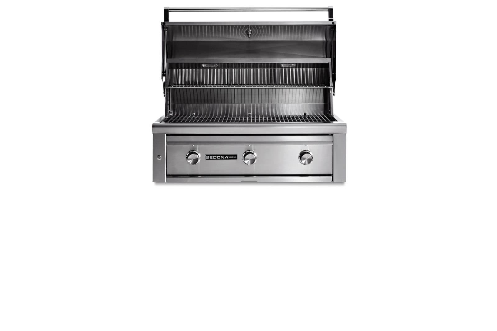 36" SEDONA BUILT-IN GRILL WITH 3 STAINLESS STEEL BURNERS (L601) thumbnail 2