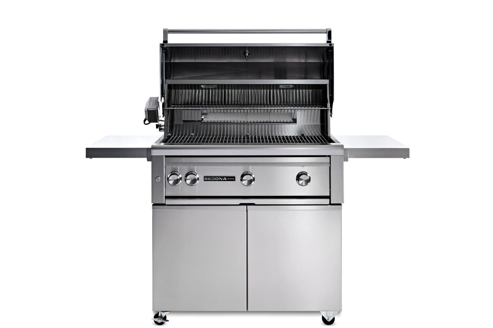 36" SEDONA FREESTANDING GRILL AND CART WITH ROTISSERIE, 1 PROSEAR INFRARED BURNER AND 2 STAINLESS STEEL BURNERS (L601PSFR) thumbnail 3