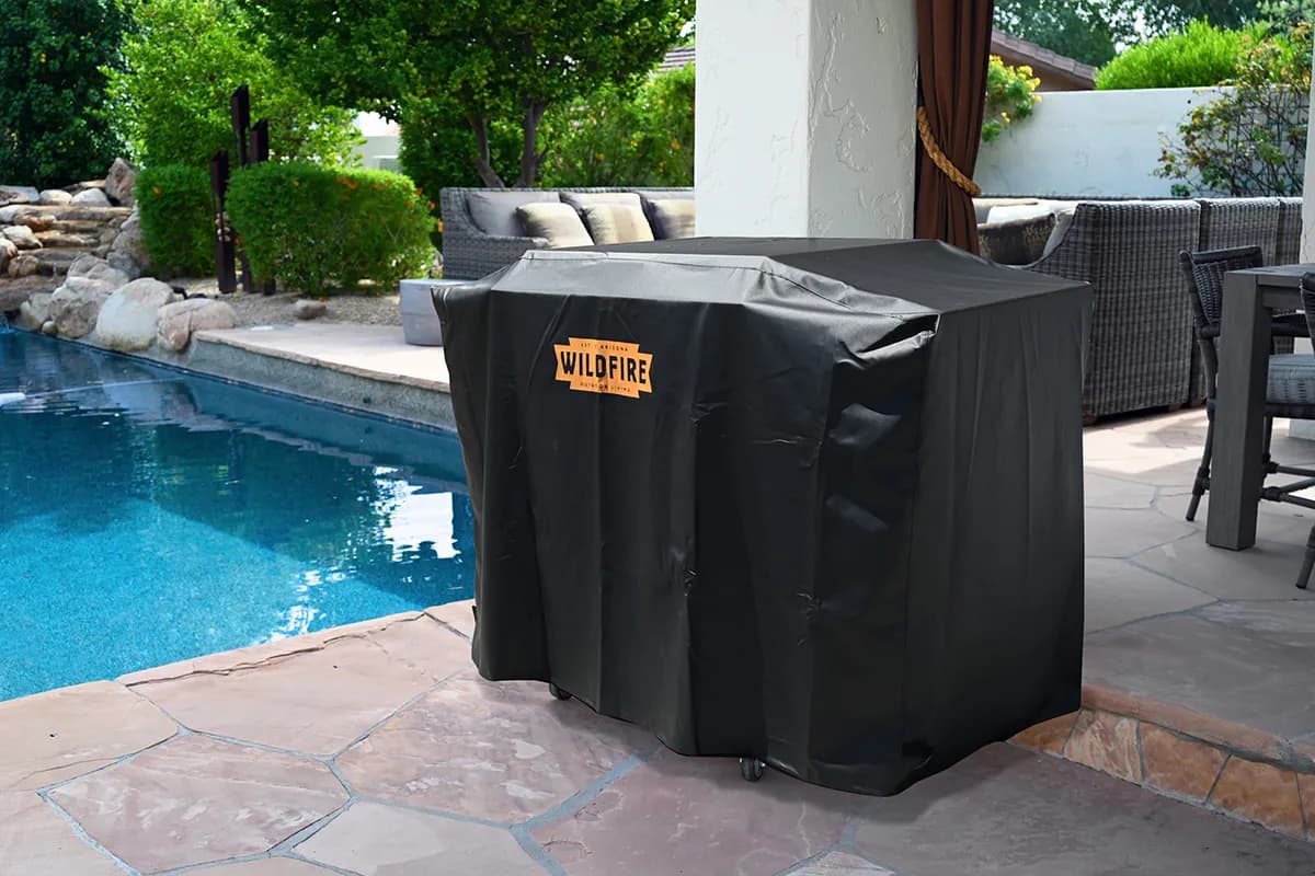 Wildfire Vinyl Freestanding Griddle Cart Cover - Image 1