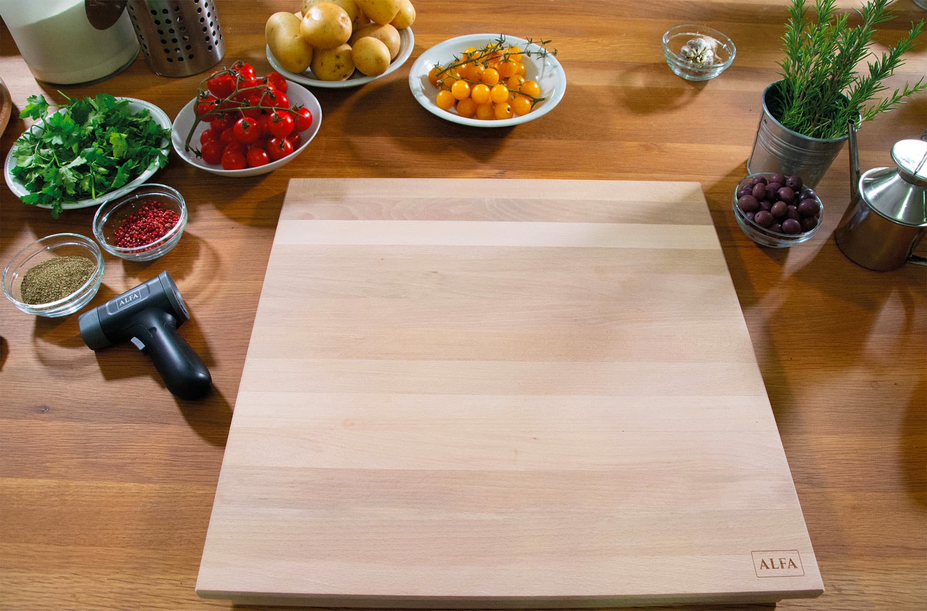 Alfa Wooden Pastry Board