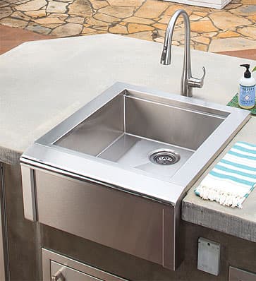 Alfresco 24-Inch Versa Sink and Beverage Center