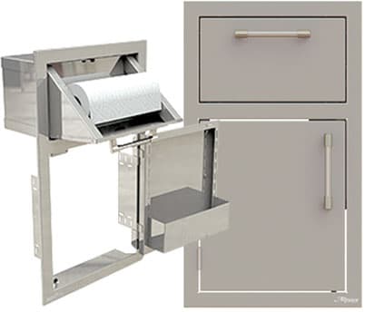 Alfresco Door/Paper Towel Holder Right