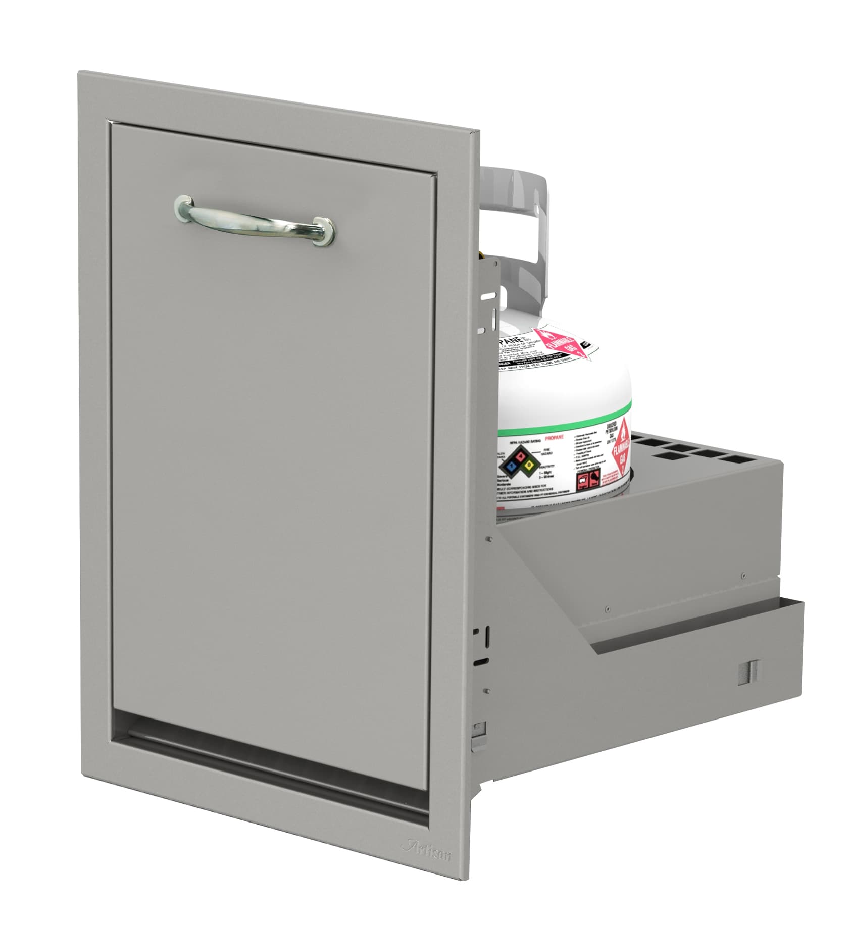 Artisan Professional 18-Inch LP Tank Drawer with Soft Close
