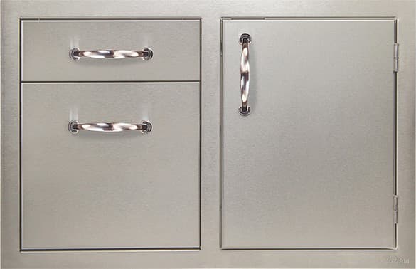 Artisan Professional 36-Inch Double Door Combo with Soft Close