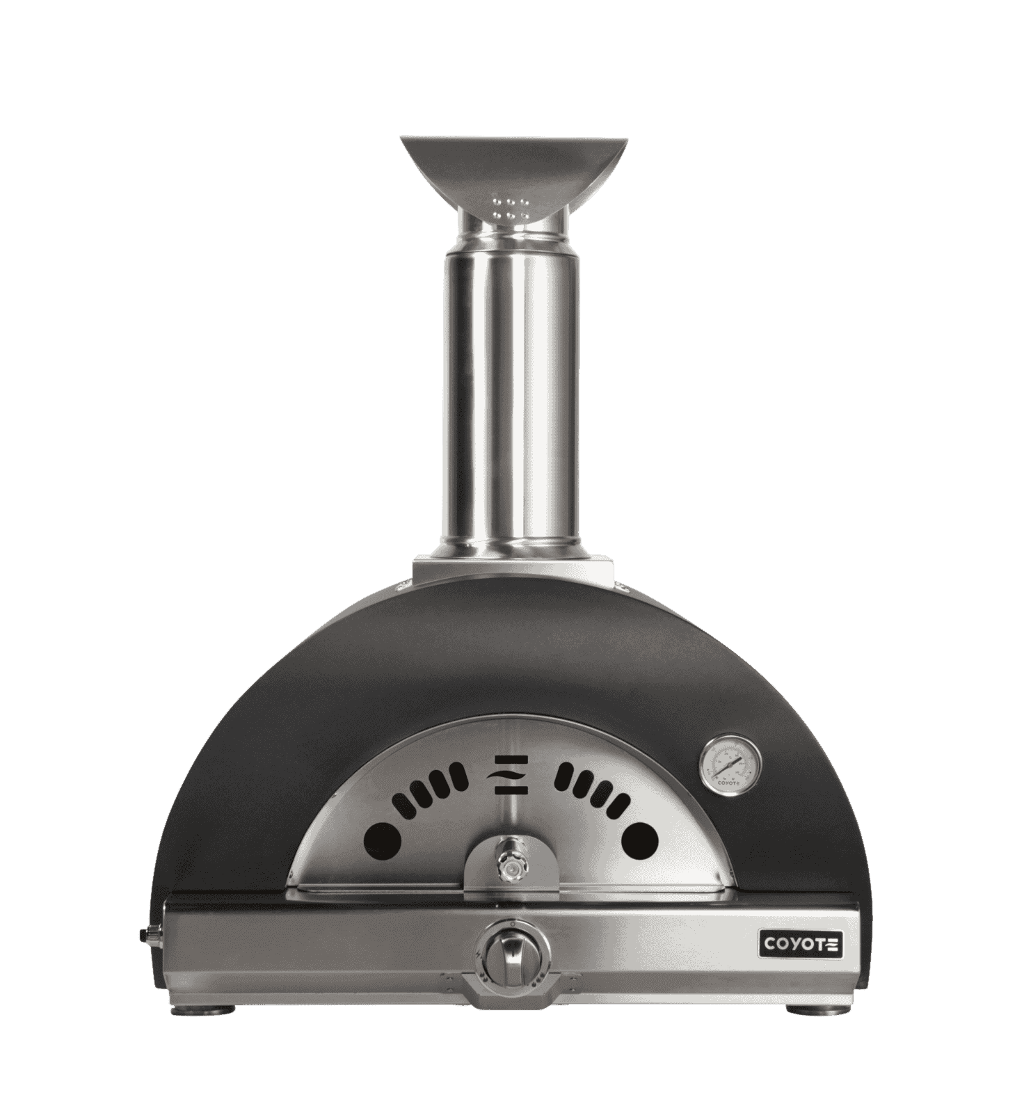 Coyote Hybrid Multi-Fuel 30-Inch Pizza Oven - Matte Black