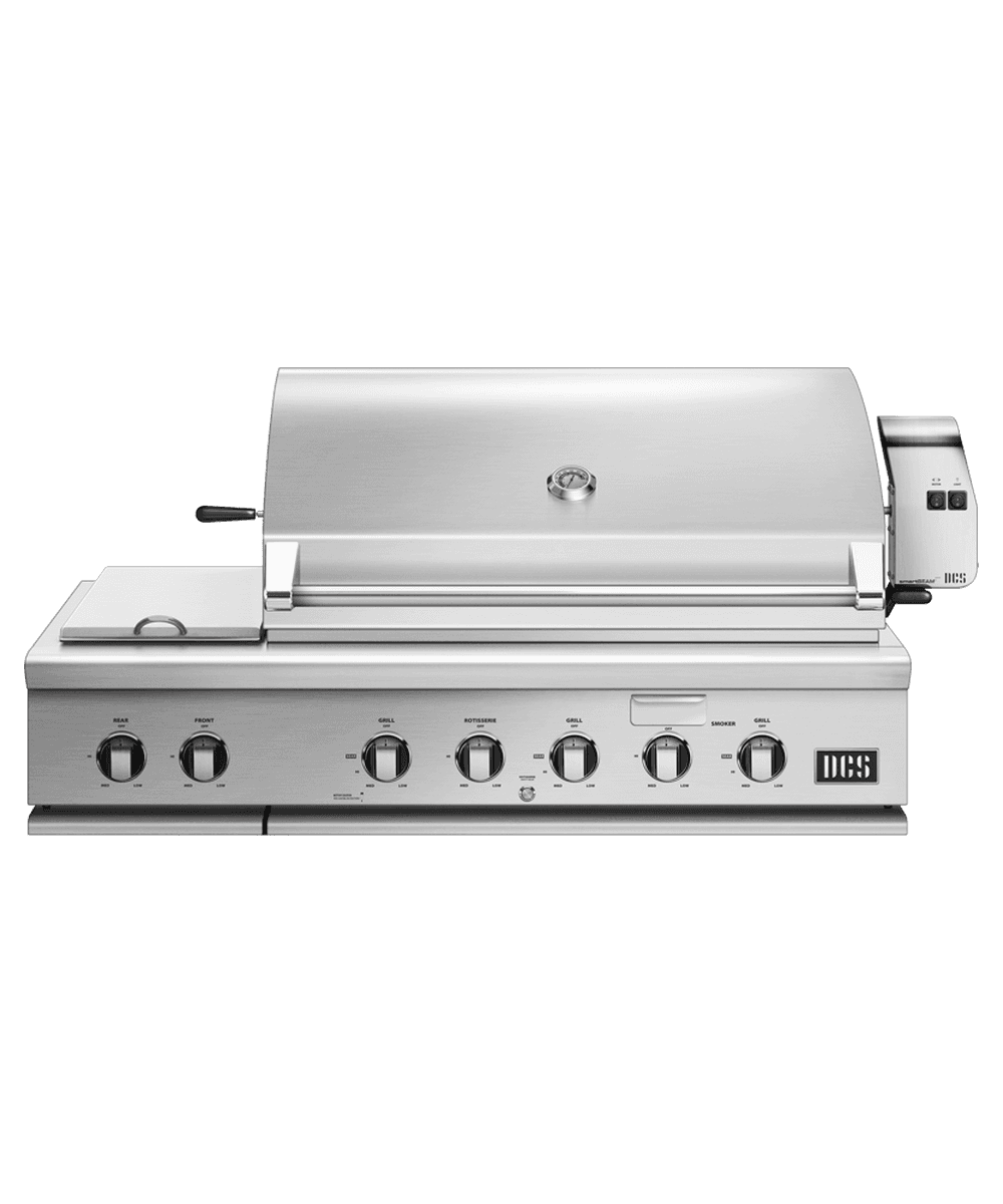 48" Series 7 Grill, Rotisserie and Integrated Side Burners, Natural Gas