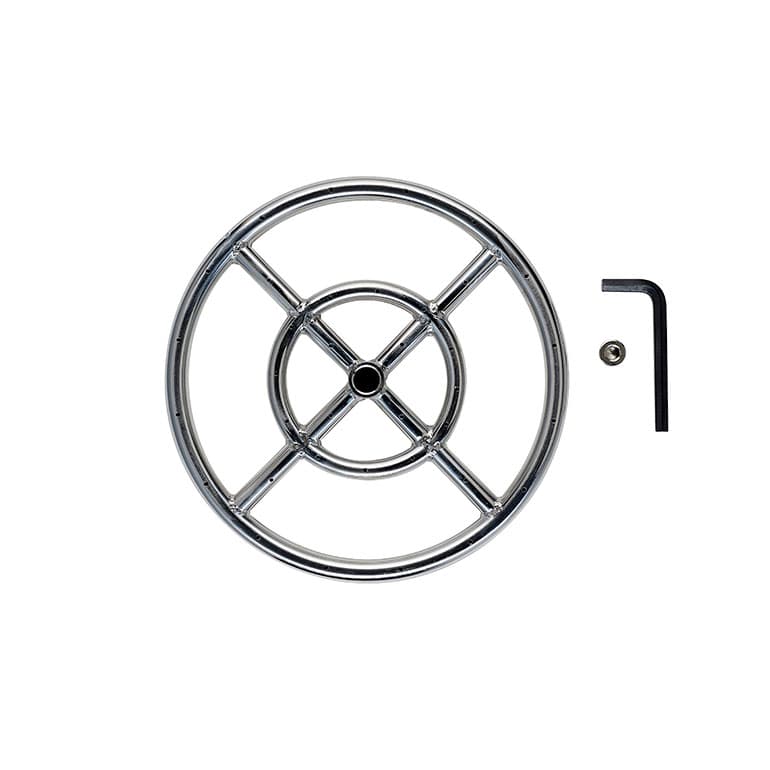 12" Stainless Steel Fire Ring