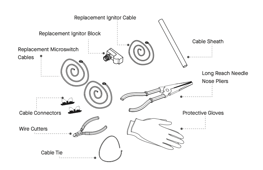 Gozney Dome Ignitor Replacement Kit