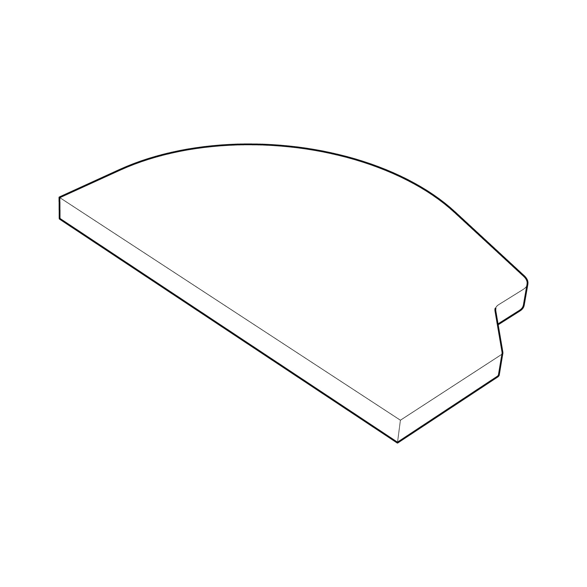 Gozney Dome XL (Gen 2) Stone Replacement Kit - Right