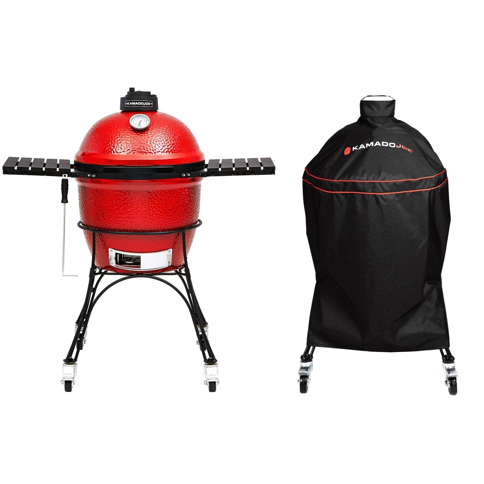 Kamado Joe Classic Joe Grill Series I and Cover Bundle