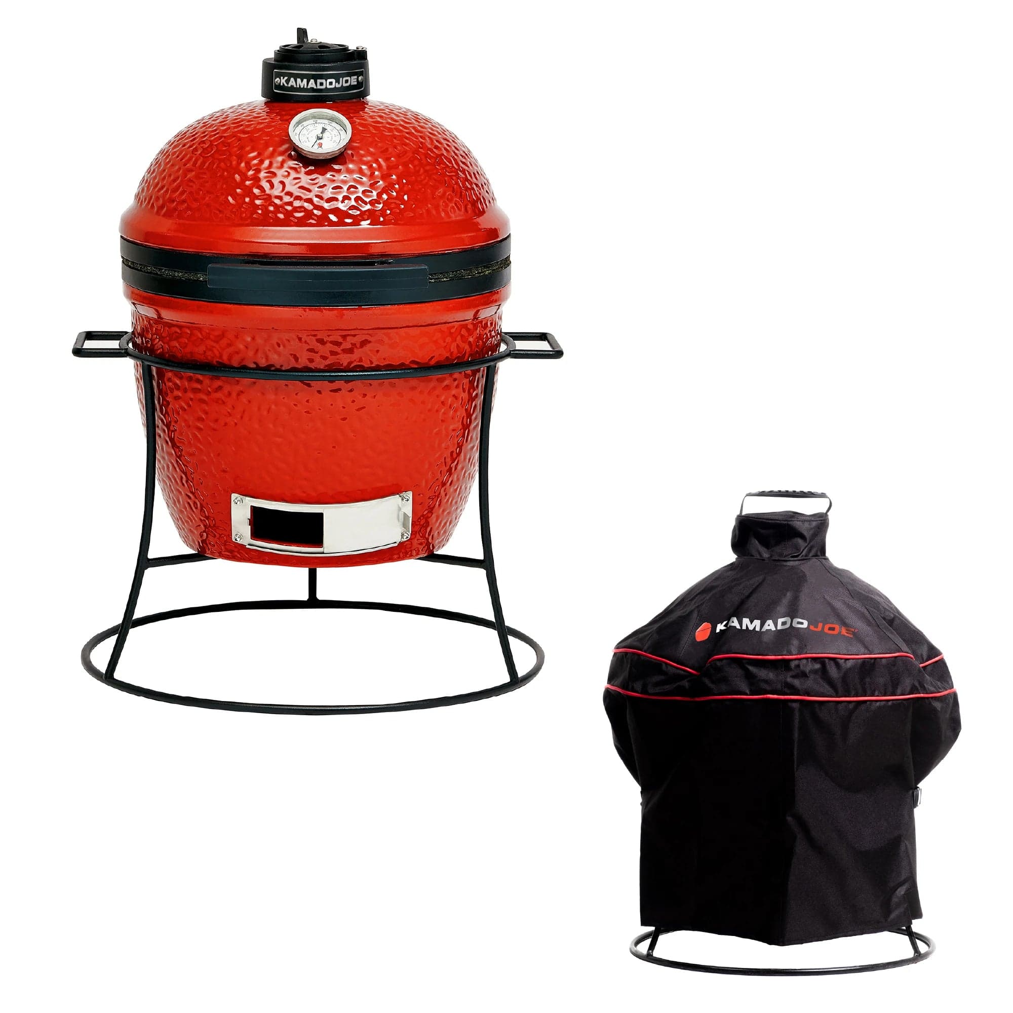 Kamado Joe Joe Jr Grill and Cover Bundle