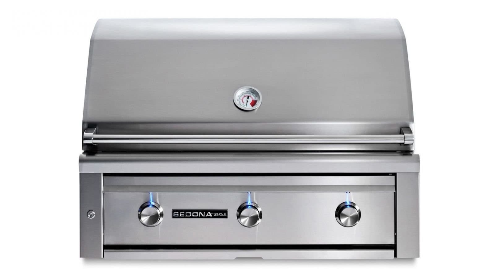 36" SEDONA BUILT-IN GRILL WITH 3 STAINLESS STEEL BURNERS (L601)