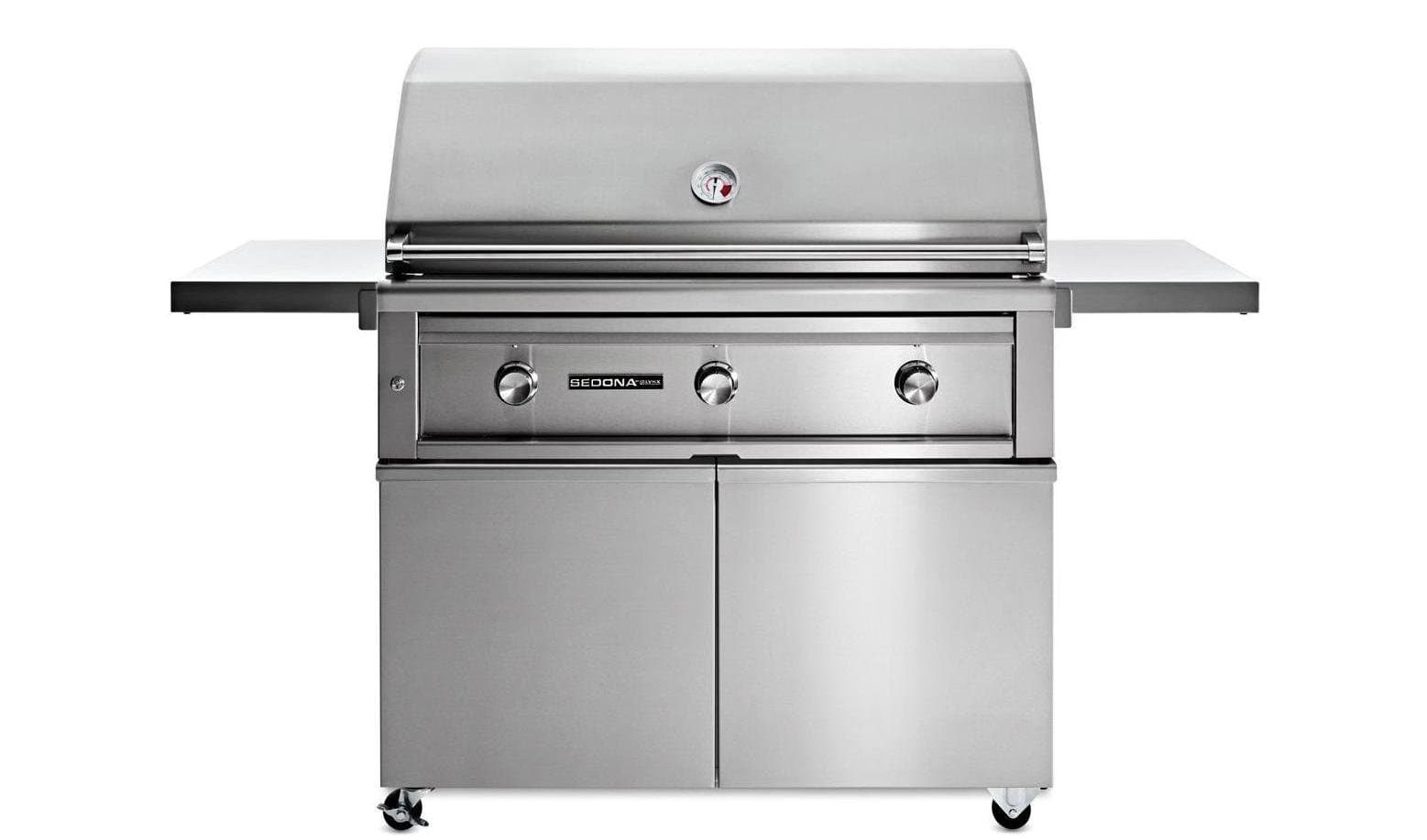 42" SEDONA FREESTANDING GRILL AND CART WITH 1 PROSEAR INFRARED BURNER AND 2 STAINLESS STEEL BURNERS (L701PSF)