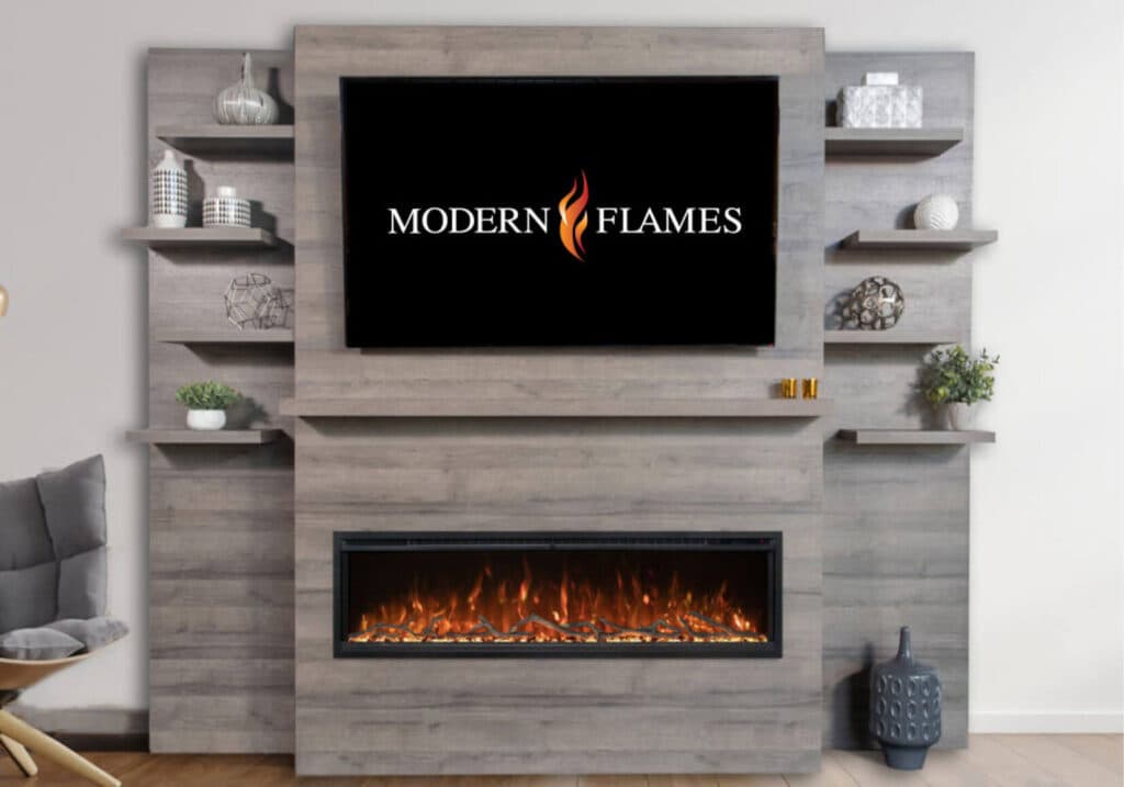 Modern Flames Allwood Media Wall System