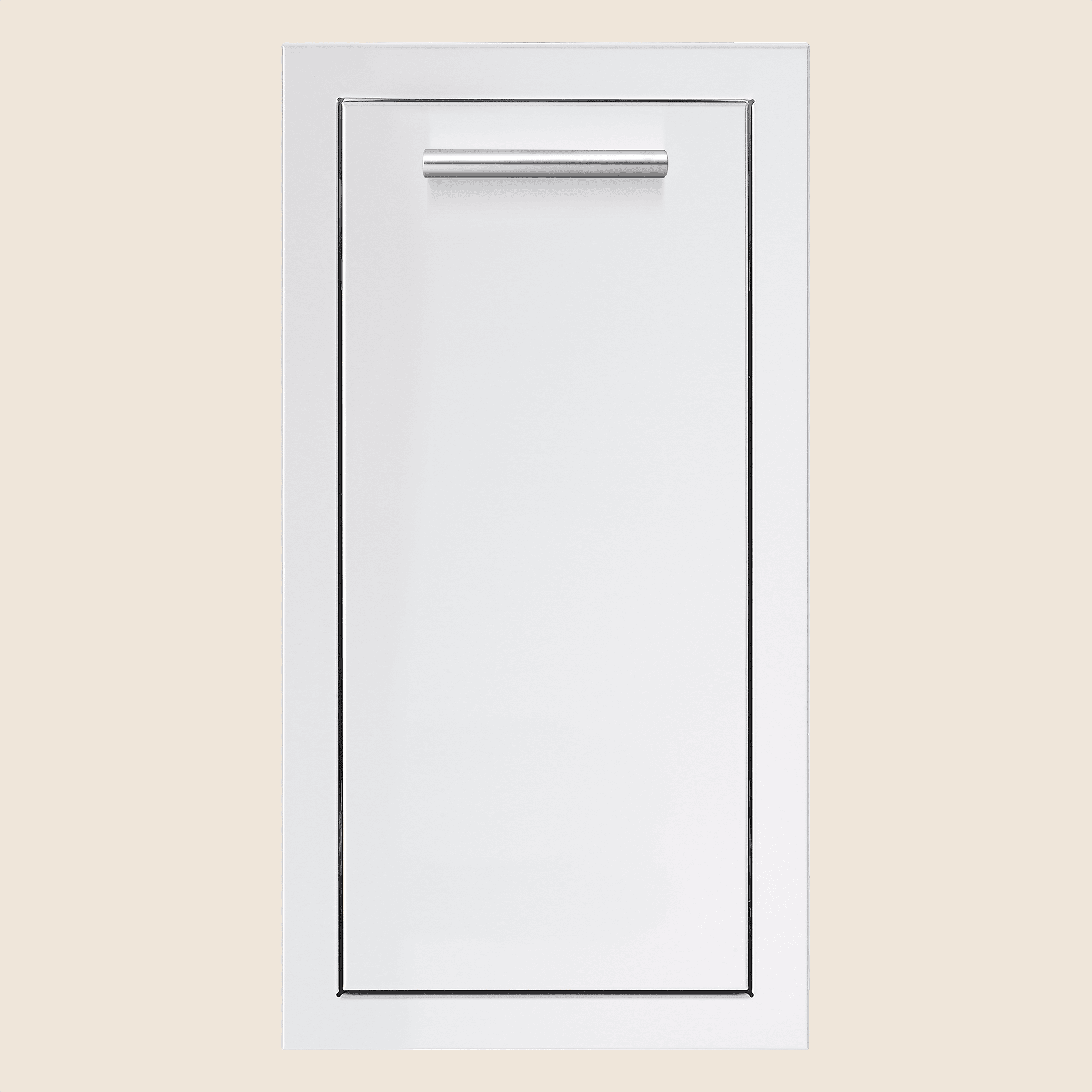 14" Narrow Trash Drawer w/ Masonry Frame