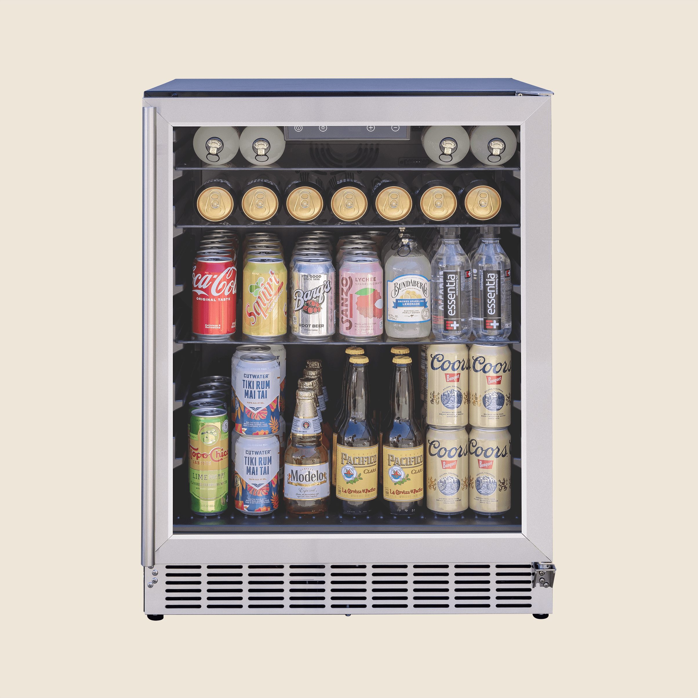 24" 5 Cu. Outdoor Rated Refrigerator w/ Glass Door