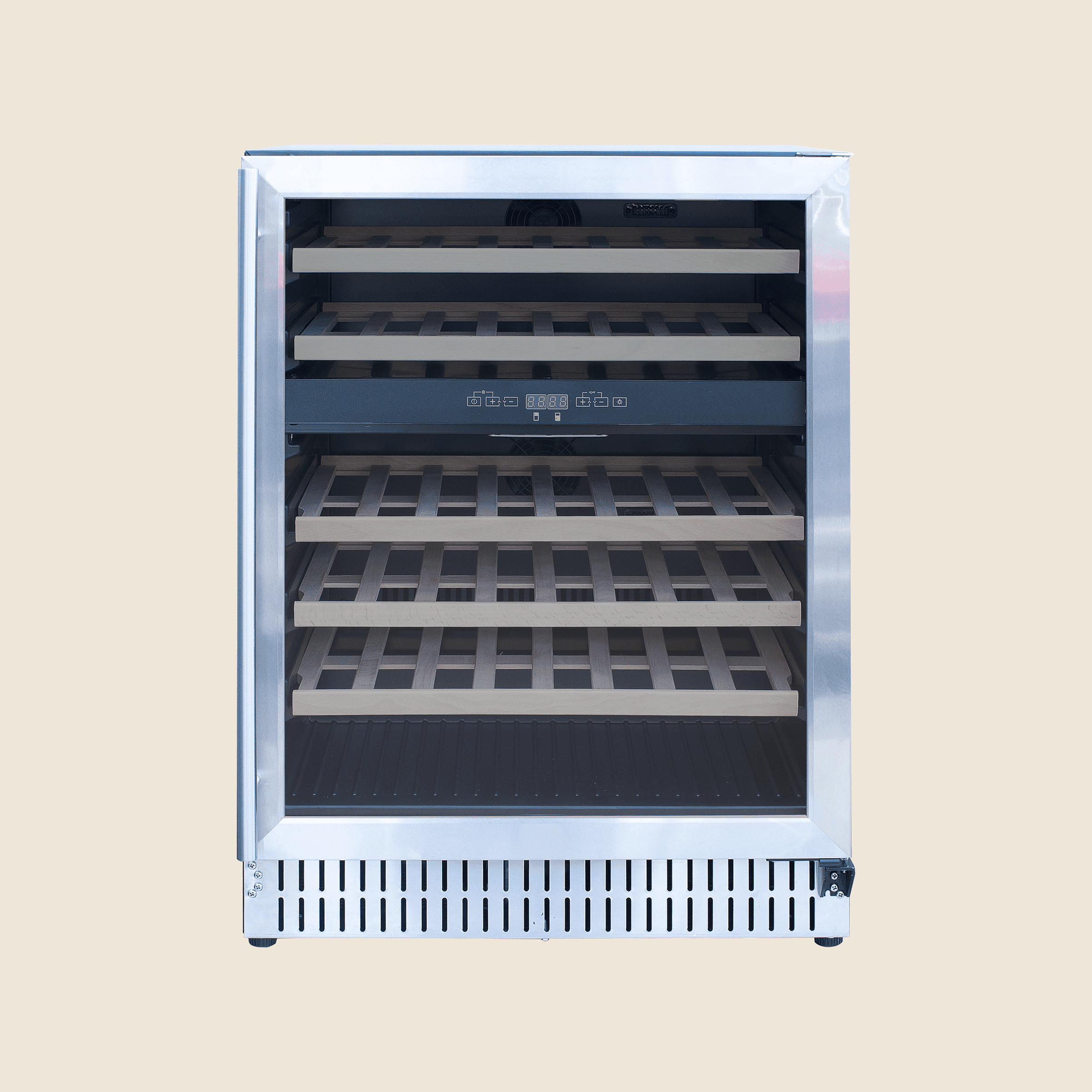Summerset 24" 4.5 Cu. Outdoor Rated Dual Zone Wine Cooler