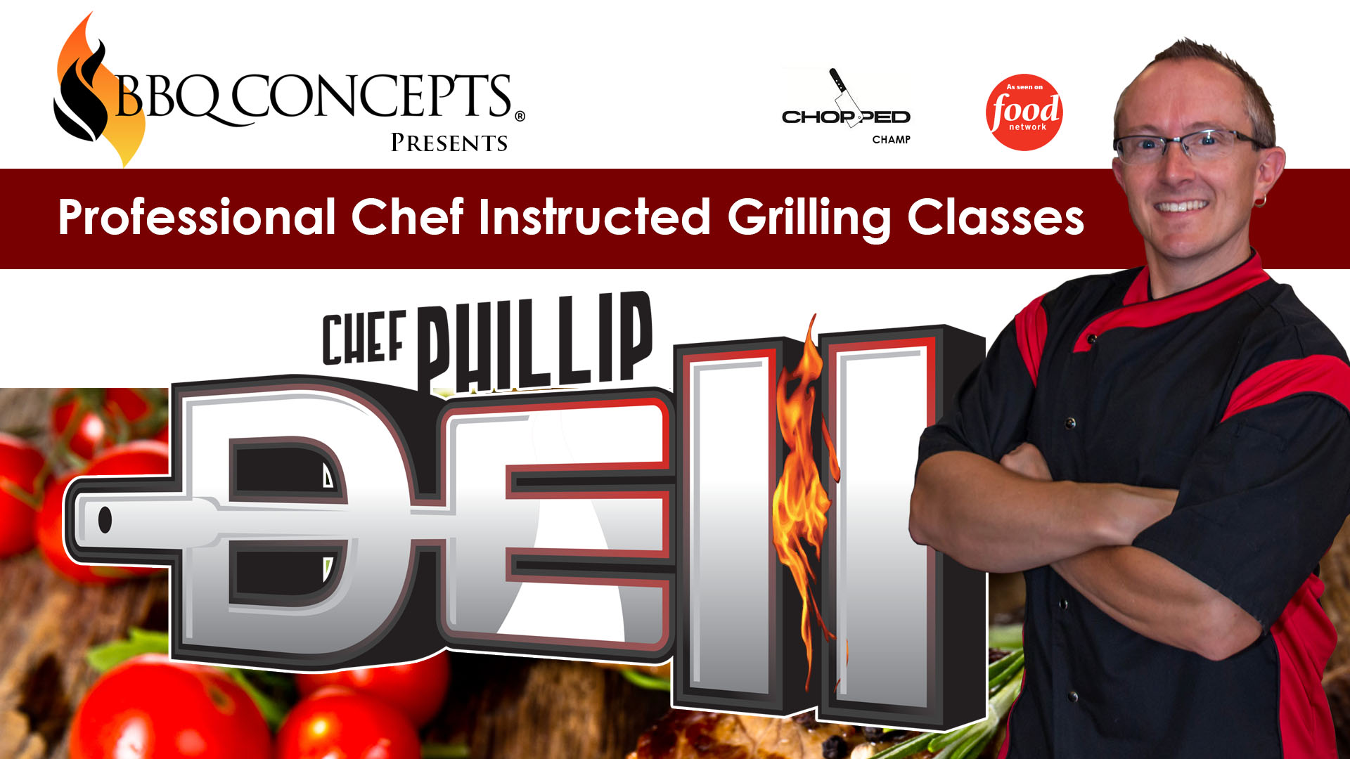 BBQ Concepts - Chef Dell Promo - Cooking Classes