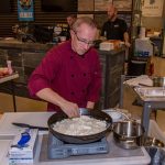 Chef Phillip Dell Instructing the Ultimate Holiday Grilling Class