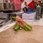 Prosciutto Wrapped Grilled Asparagus with Balsamic Glaze