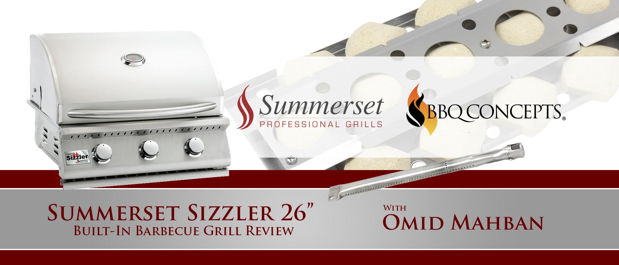 Summerset Sizzler 26" BuiltIn Barbecue Grill Review with Omid Mahban