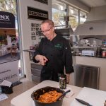 Chef Phillip Dell Using Oakridge BBQ Habanero Death Dust for Jambalaya