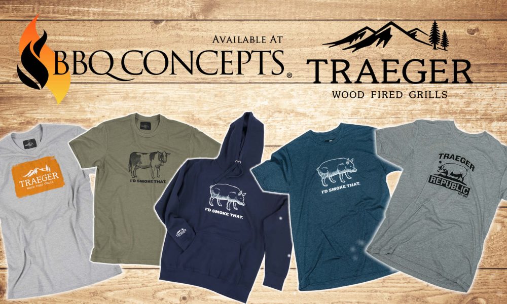 Traeger Wood Pellet Grill Apparel Now Available at Barbecue Concepts of Las Vegas, Nevada
