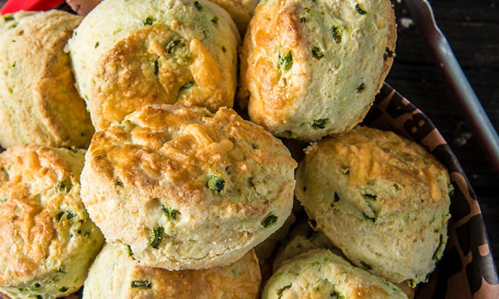 Traeger Recipe Cheddar Poblano Biscuits Traeger Wood Fired Grills