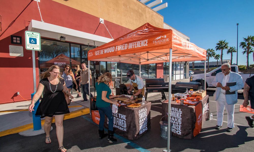 Traeger Wood Pellet Grill Demonstration Day at BBQ Concepts of Las Vegas, Nevada